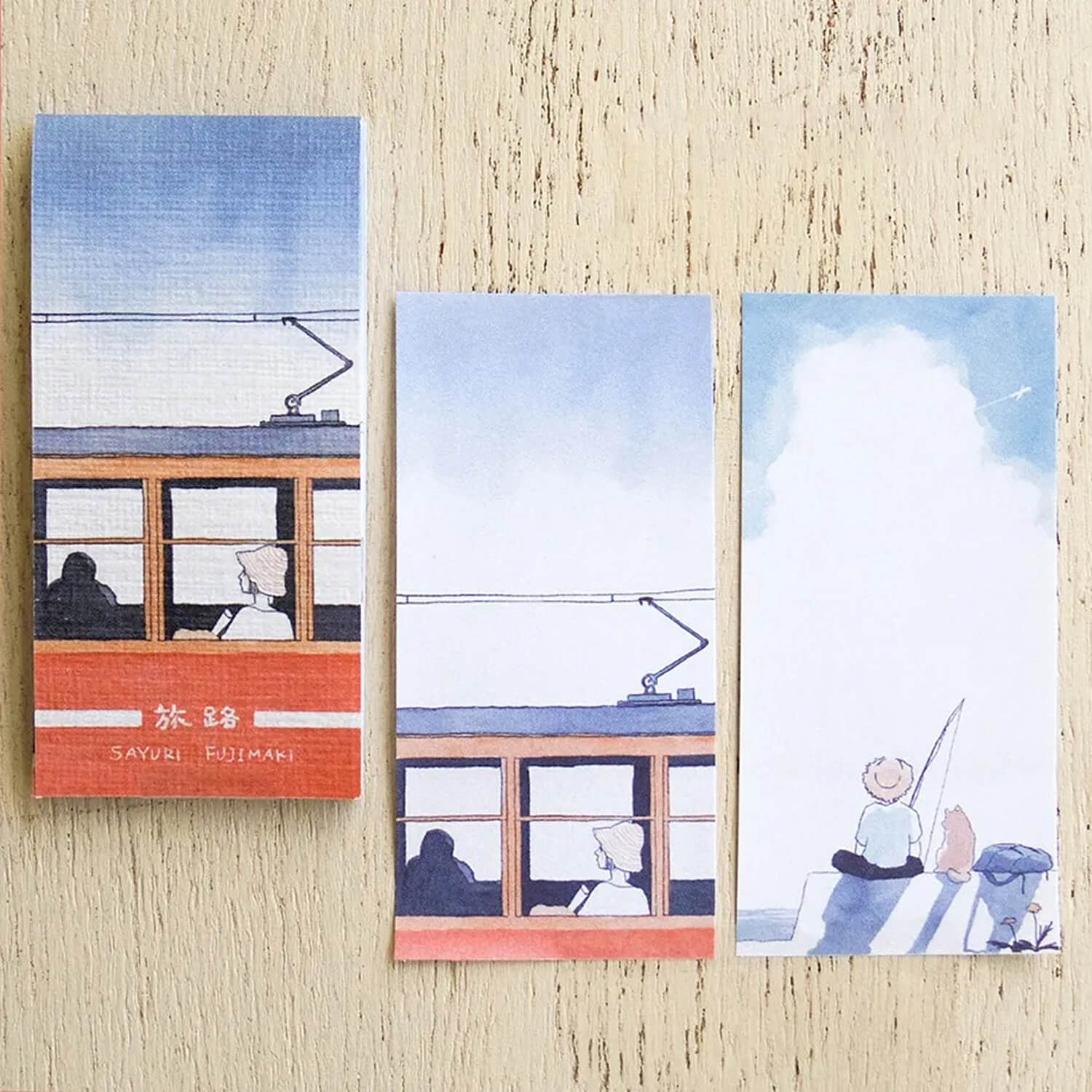 Cozyca Sayuri Fujimaki Sticky Note Set – Journey & Life | All