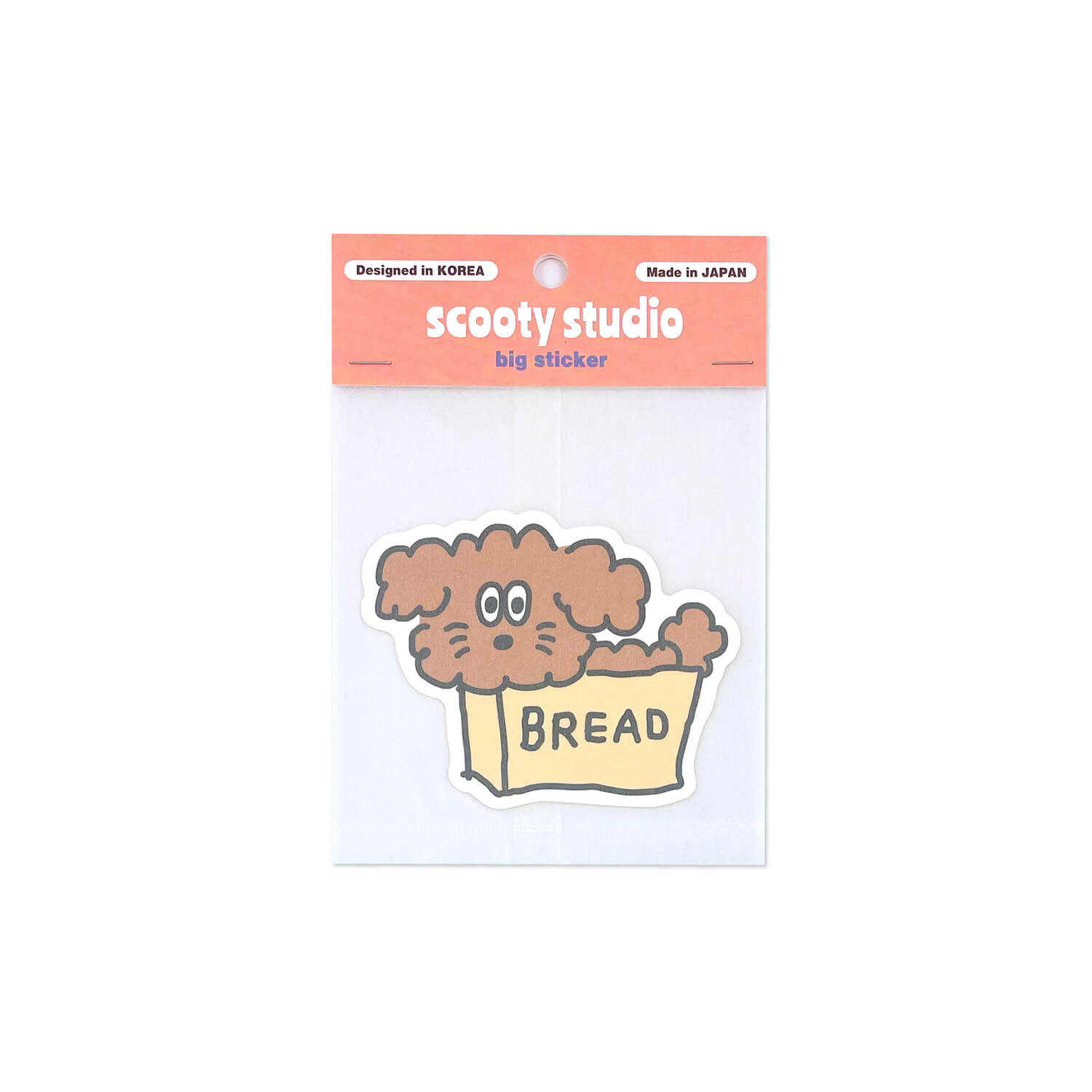 Creator's Circus x Scooty Studio Die-Cut Sticker – Bread