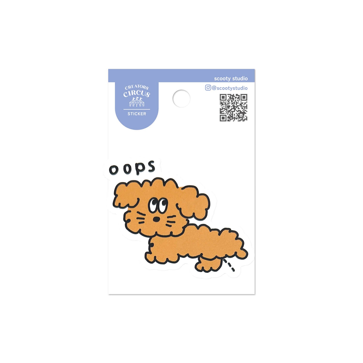 Creator's Circus x Scooty Studio Sticker – OOPS