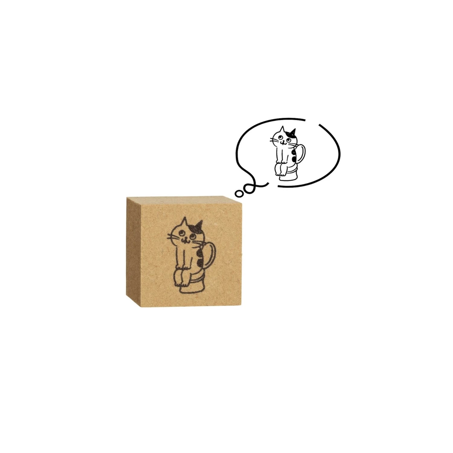 Decole Cat Life Stamp – Bathroom