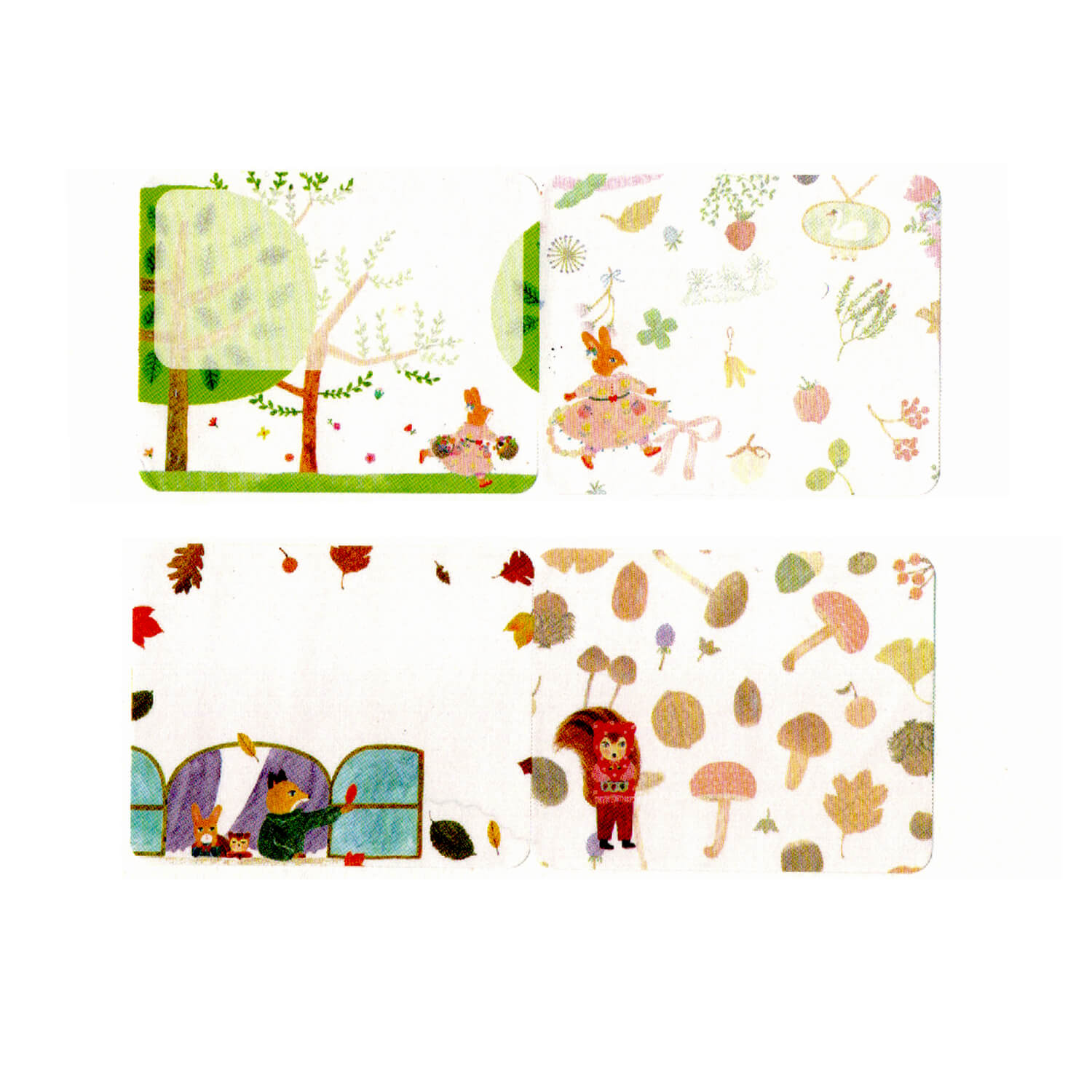 EHONS x Aiko Fukawa Sticky Notes Roll- Making a Spring Dress