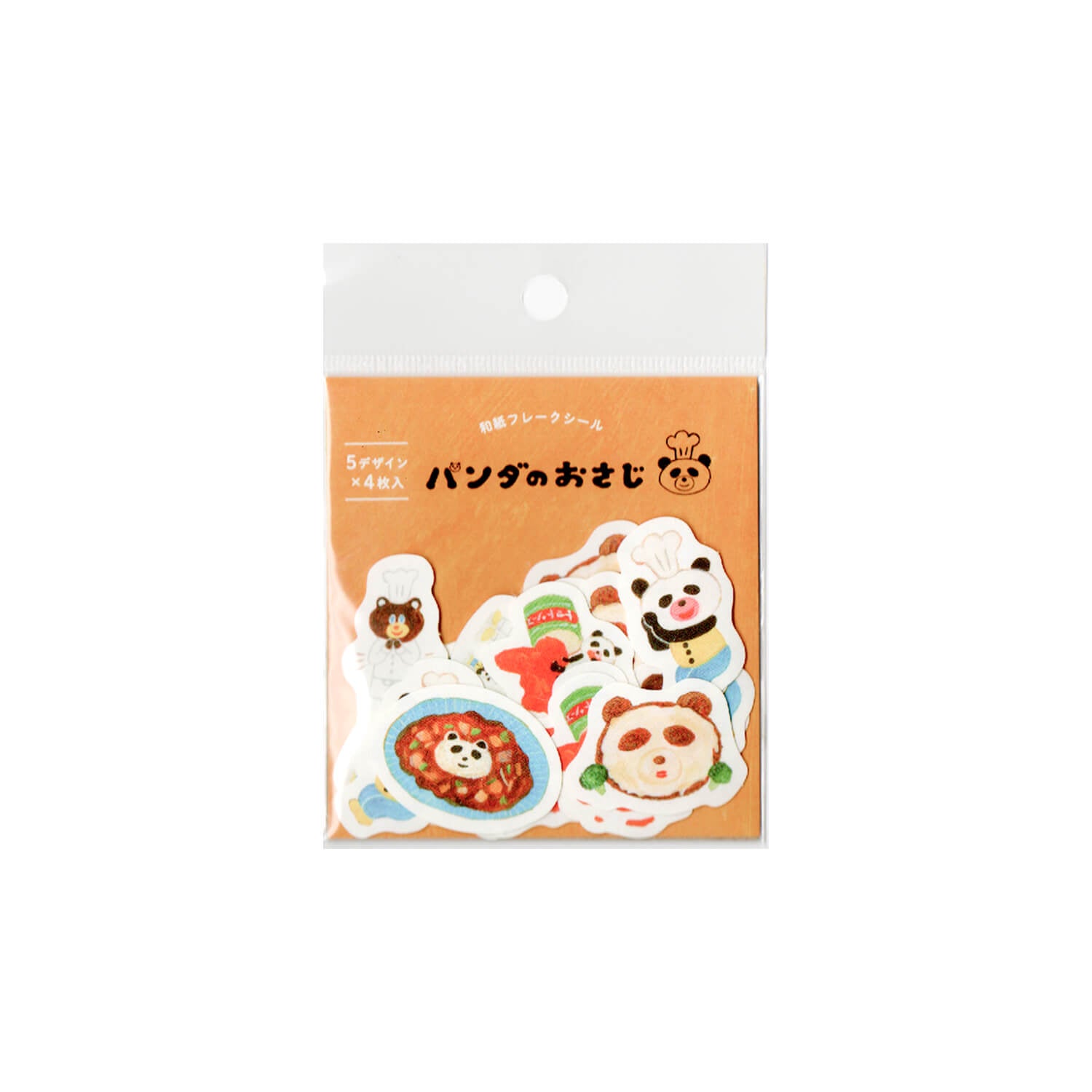 EHONS × Keiko Shibata Washi Flake Stickers – Panda no Osaji