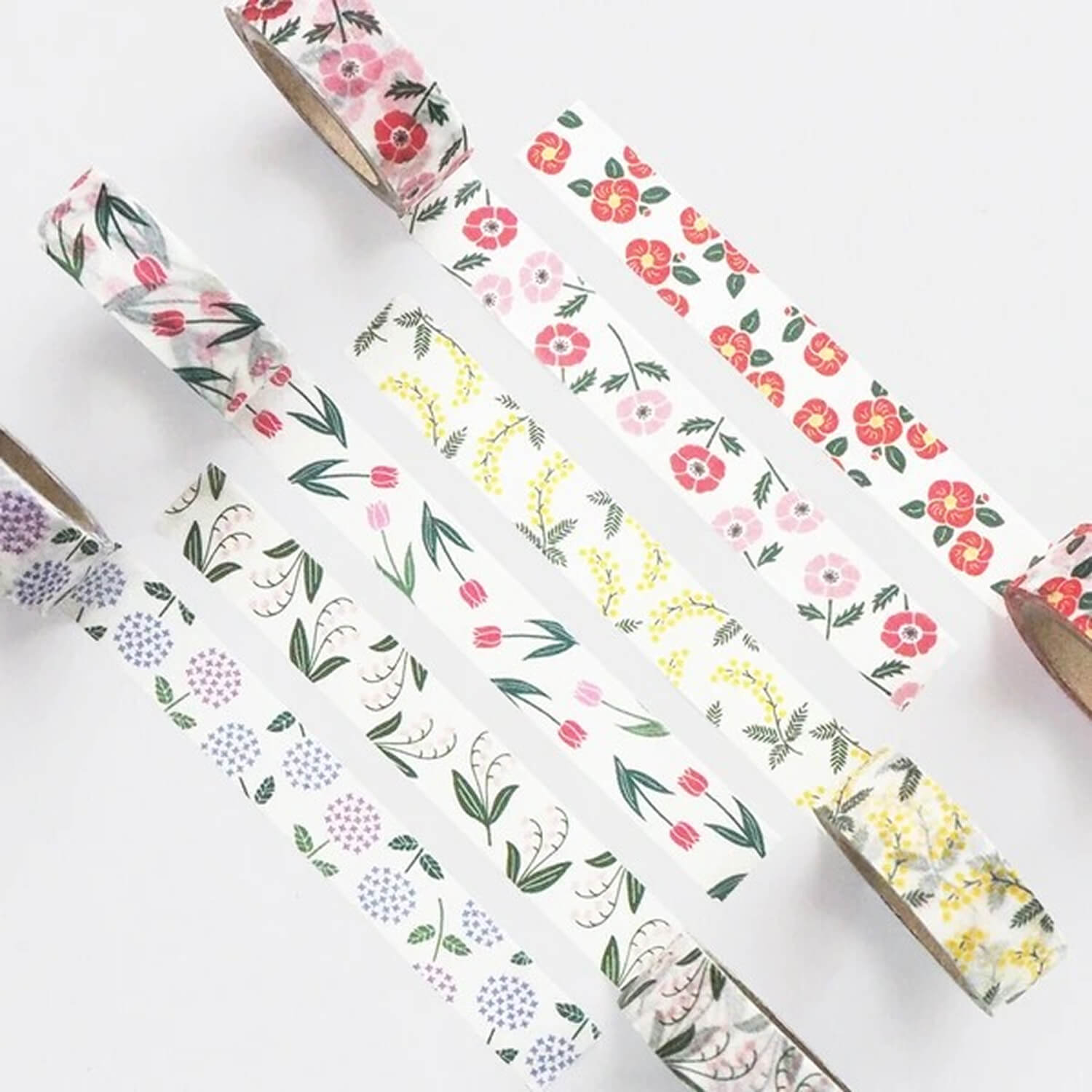 EL COMMUN Masking Tape – mois et fleurs