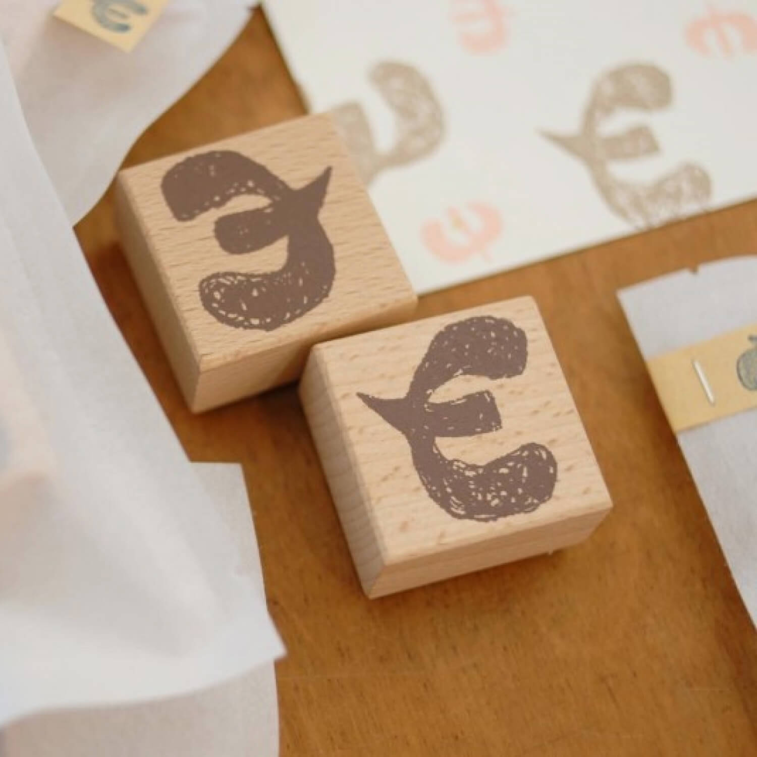 EVAKAKU Stamp Set – Bird Silhouettes (Large, 2 pcs)