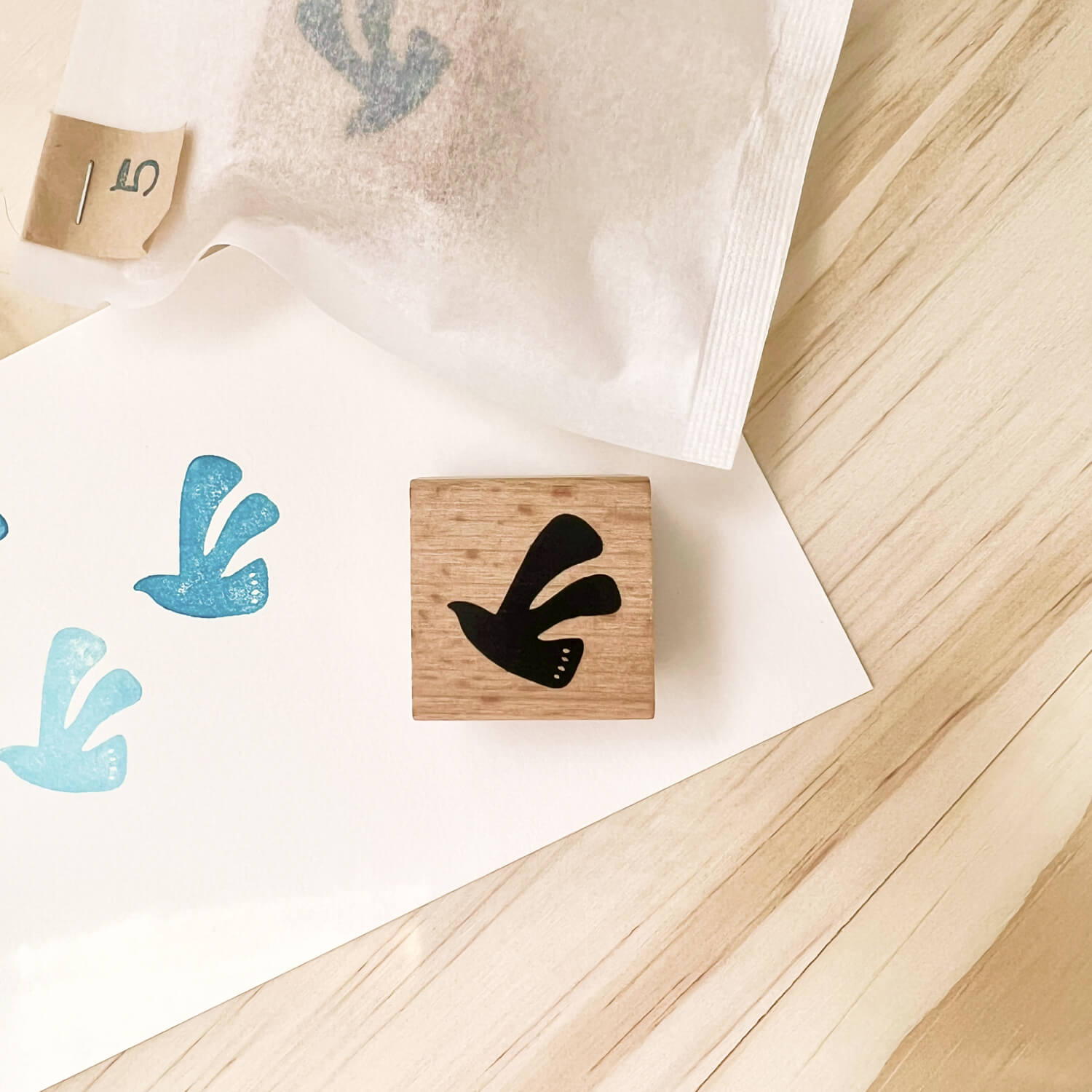 EVAKAKU Stamp – Flying Bird