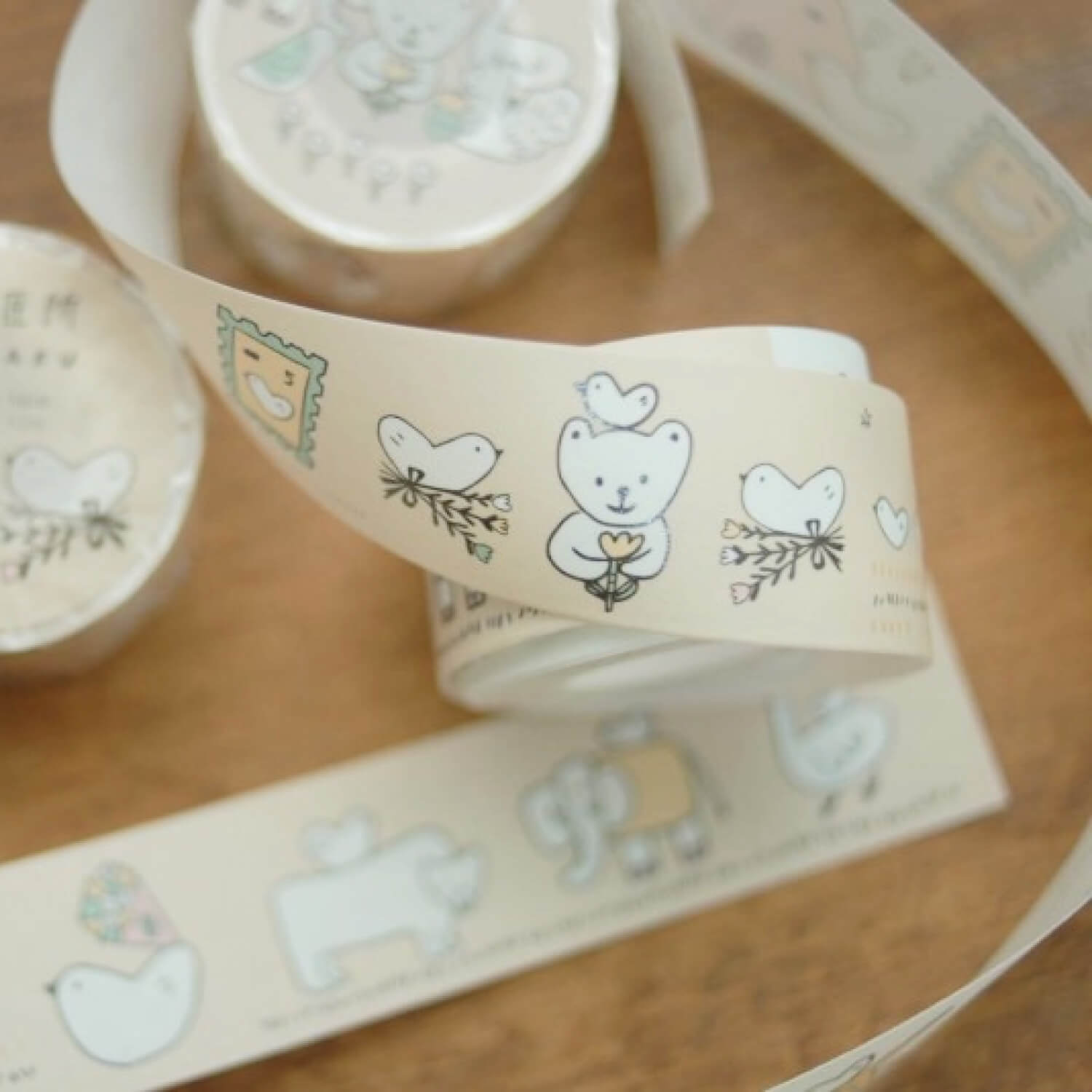 EVAKAKU Washi Tape – Birds in Love