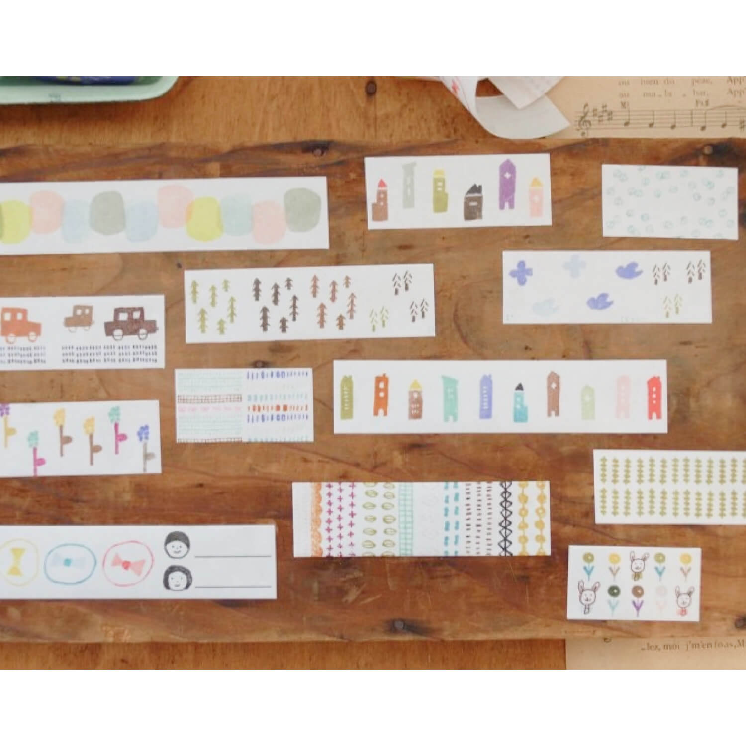 EVAKAKU Washi Tape – Color of Summer