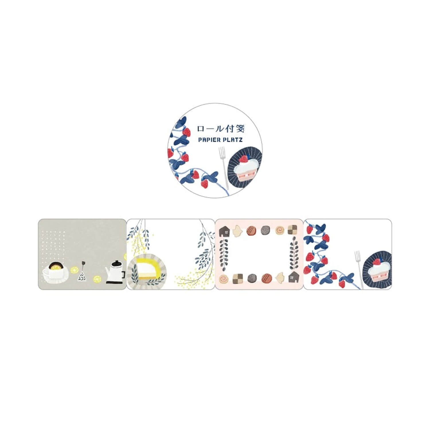Emi Nakano Roll Sticky Notes – Cozy Snack Time