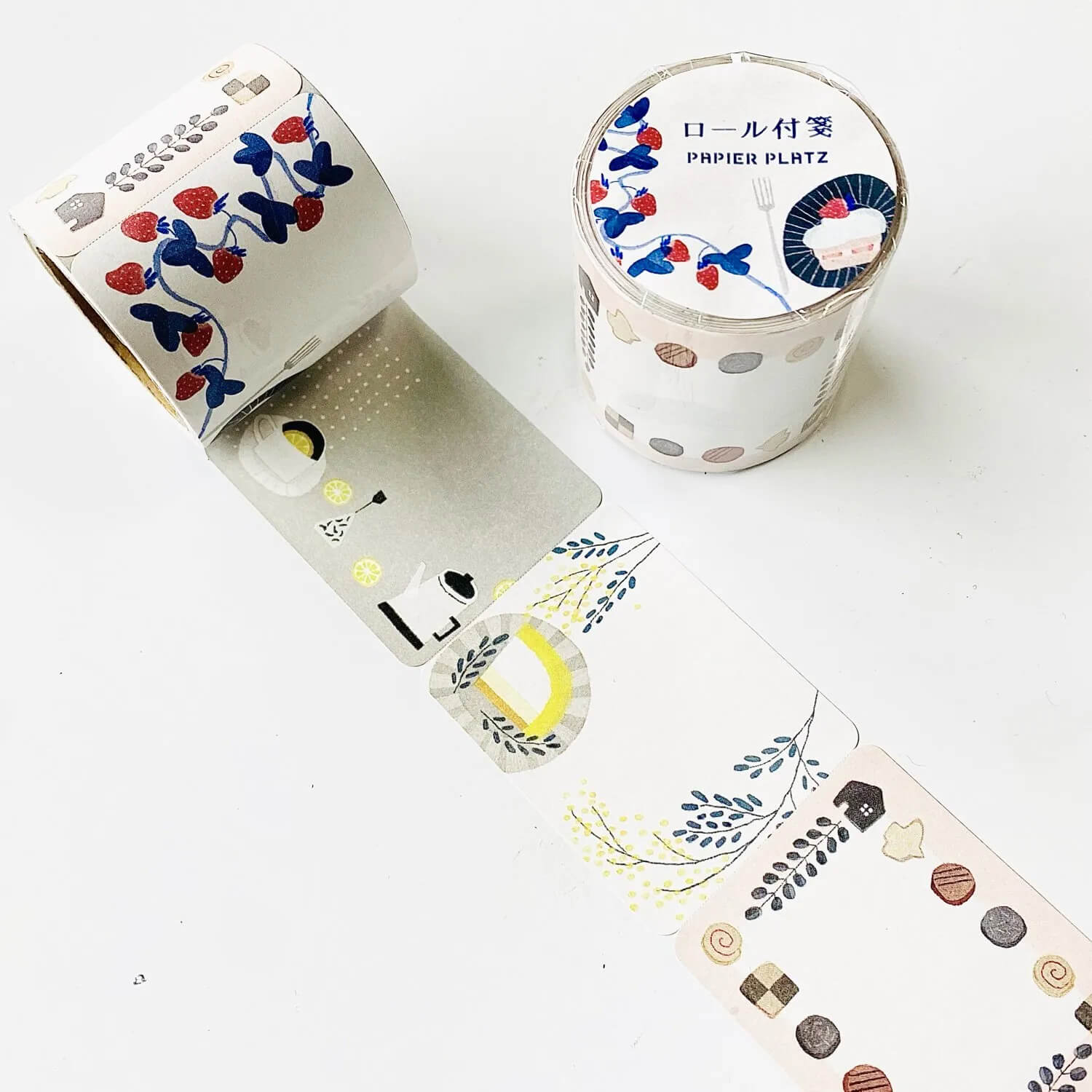 Emi Nakano Roll Sticky Notes – Cozy Snack Time