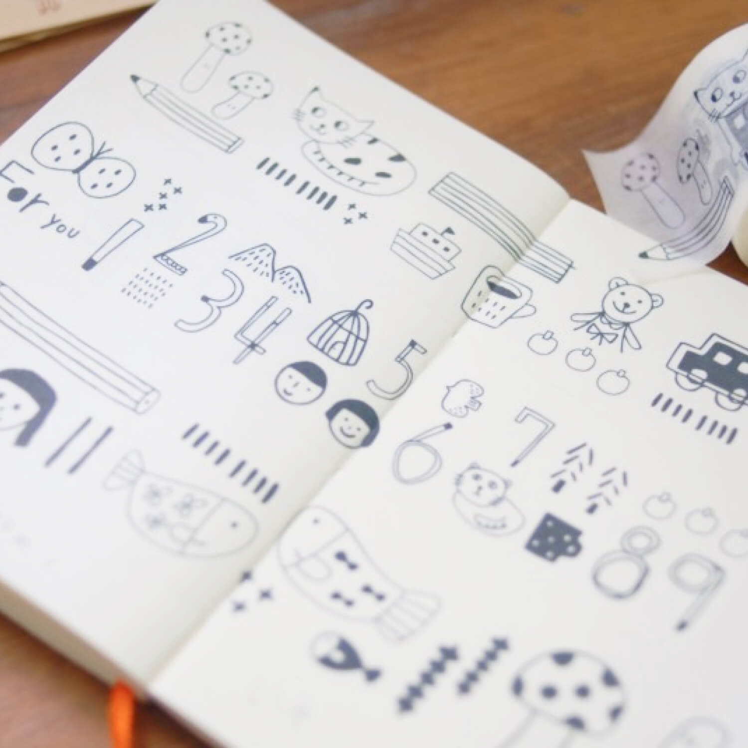 Evakaku Washi Tape – Together