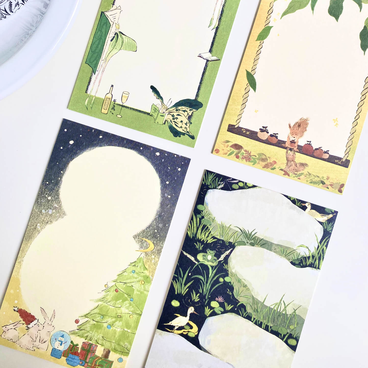 Fableweave Four Seasons Memo Pad