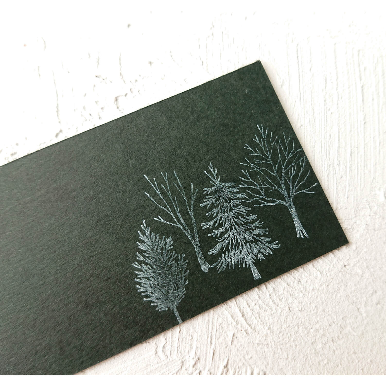 Fir Tree Rubber Stamp