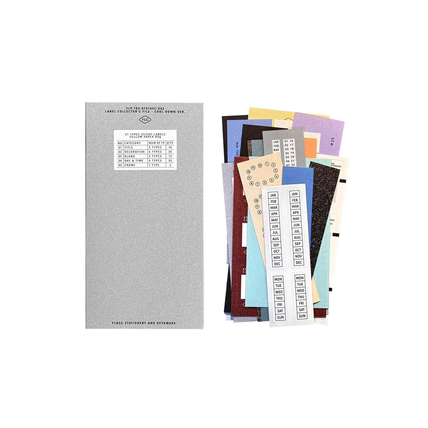 Flagg Label Collector’s File – Cool Down Ver.