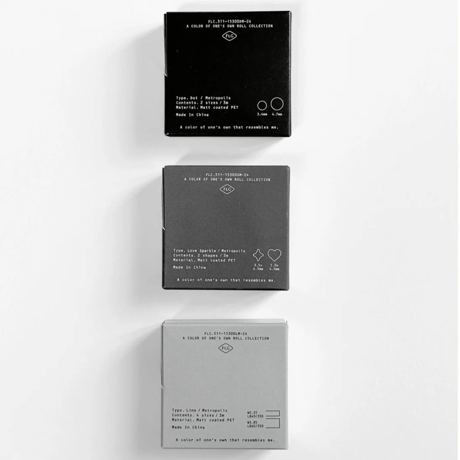 Flagg Roll Label – A Color of One’s Own (Metropolis)