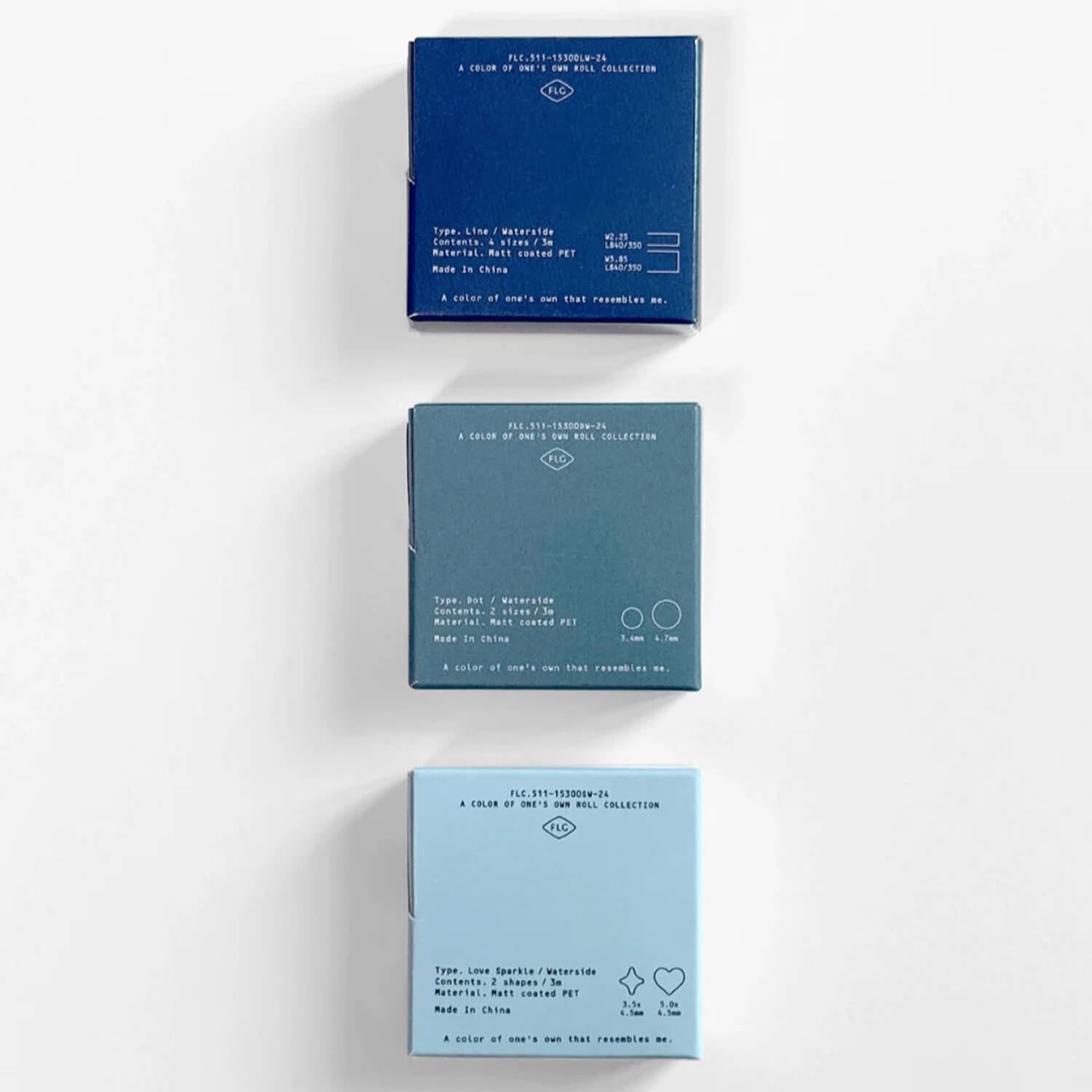 Flagg Roll Label – A Color of One’s Own (Waterside)