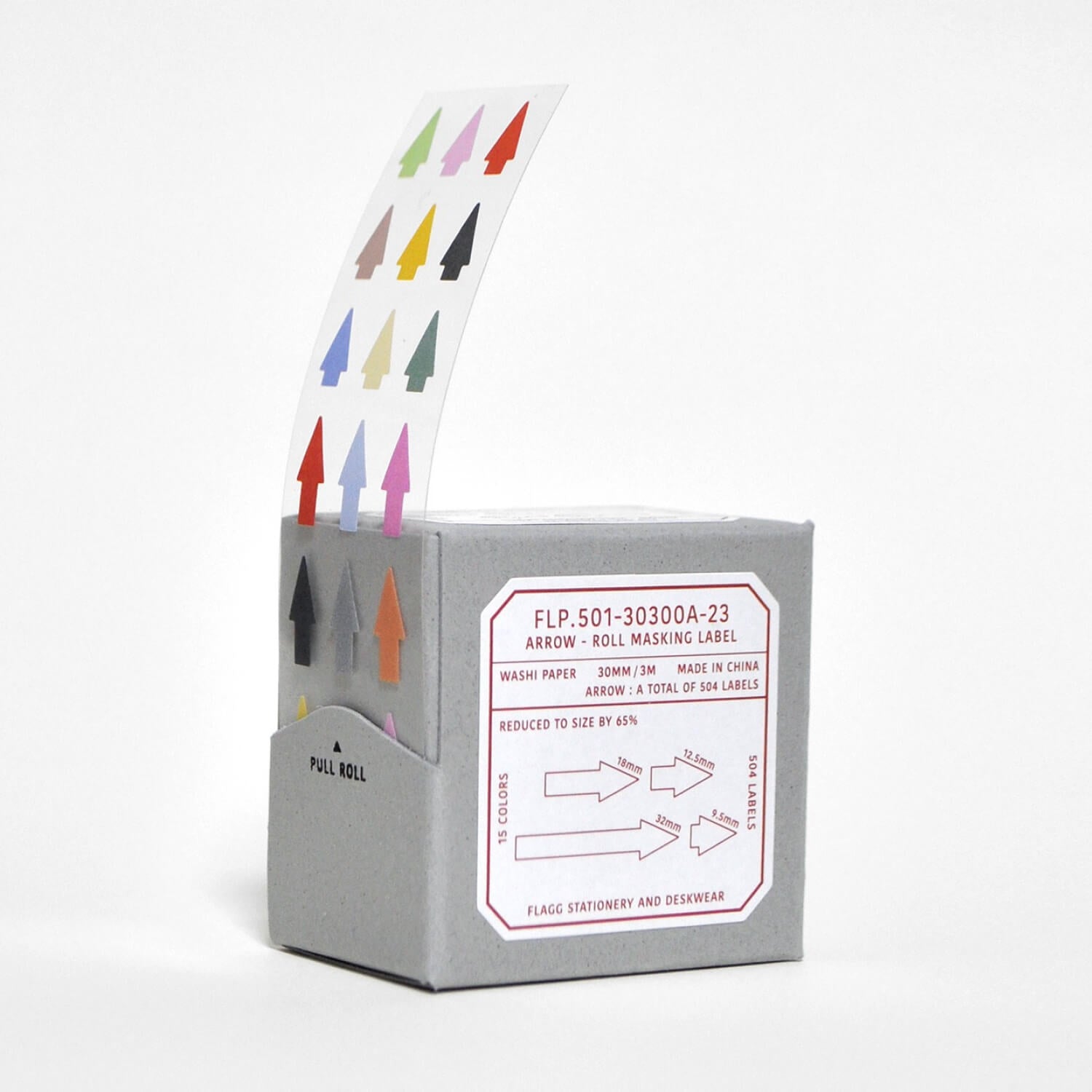 Flagg Roll Masking Label – Arrow