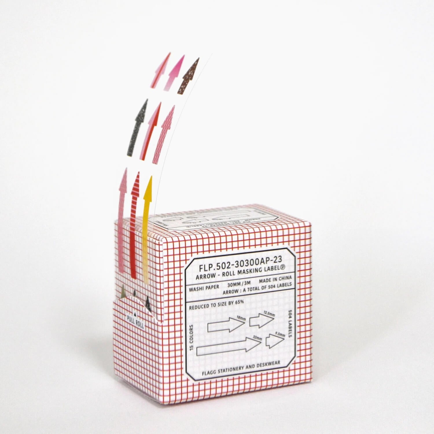 Flagg Roll Masking Label – Arrow (Pattern)