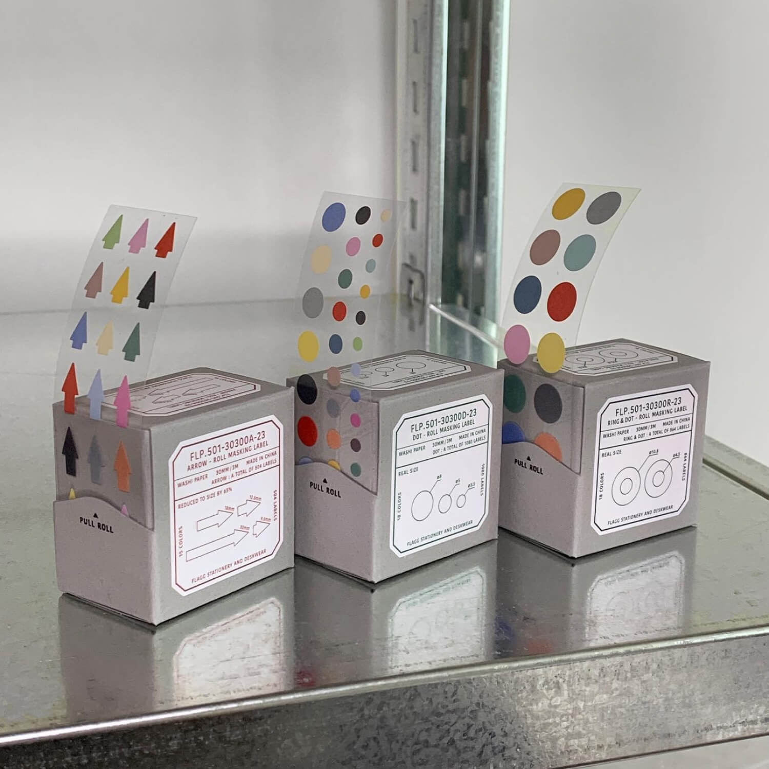 Flagg Roll Masking Label – Dot