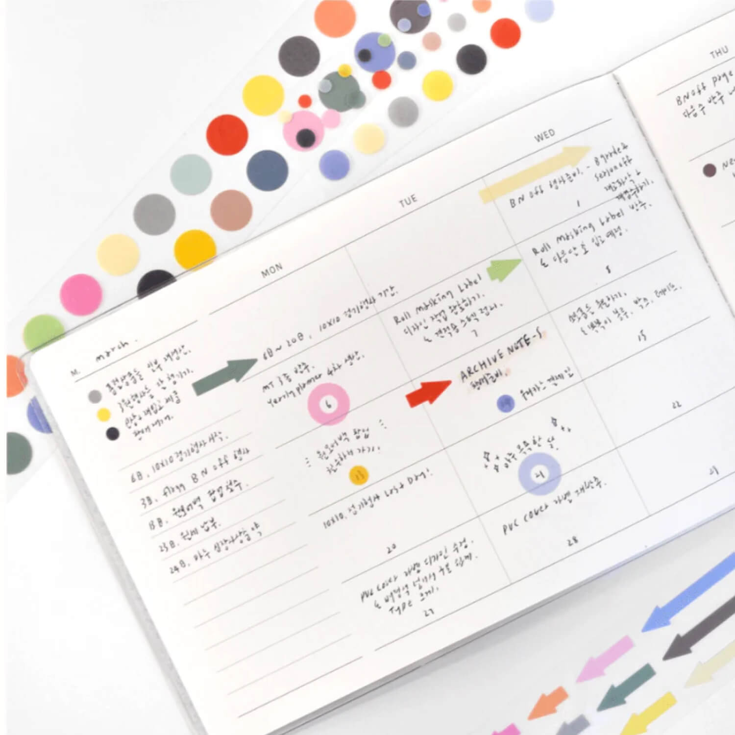 Flagg Roll Masking Label – Dot