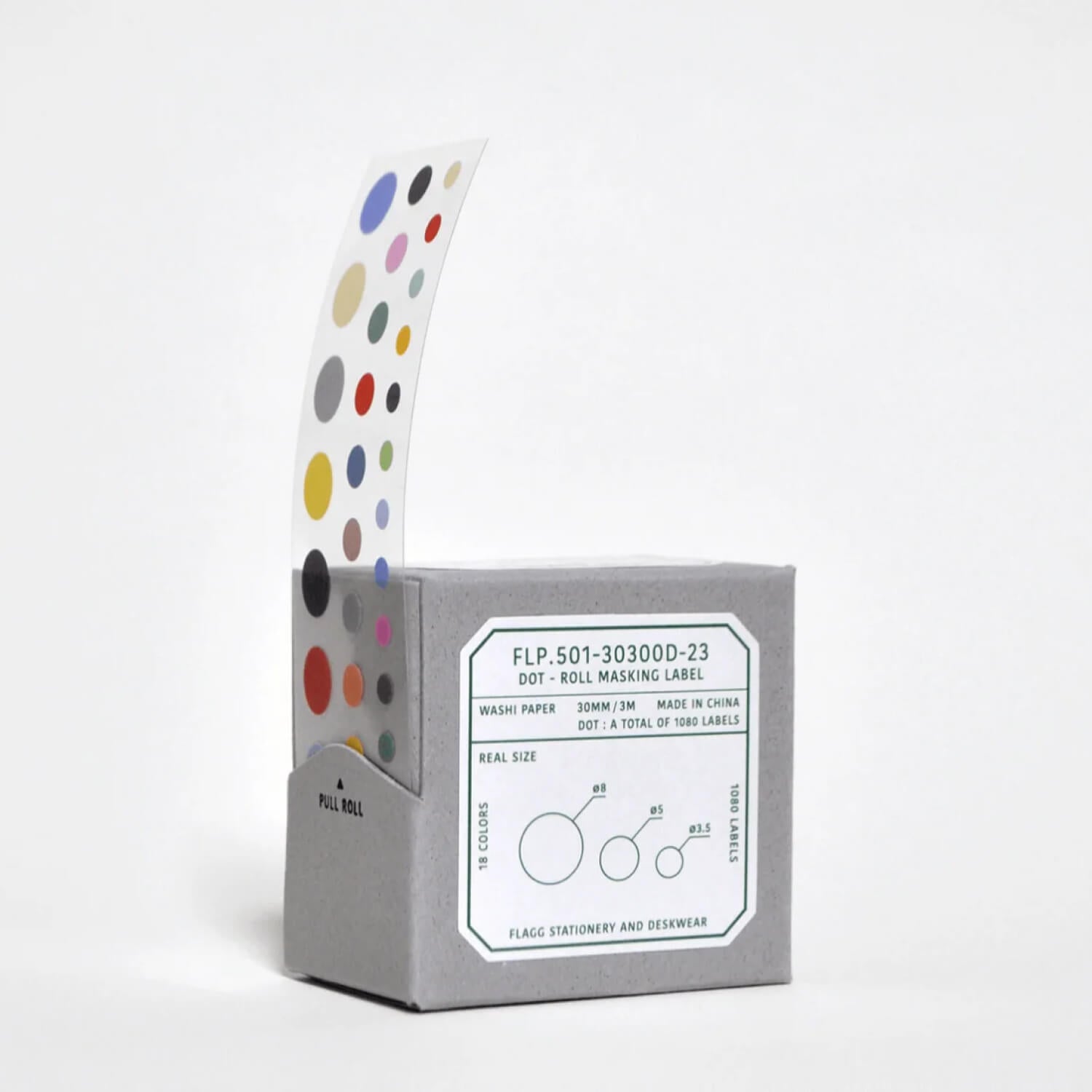 Flagg Roll Masking Label – Dot