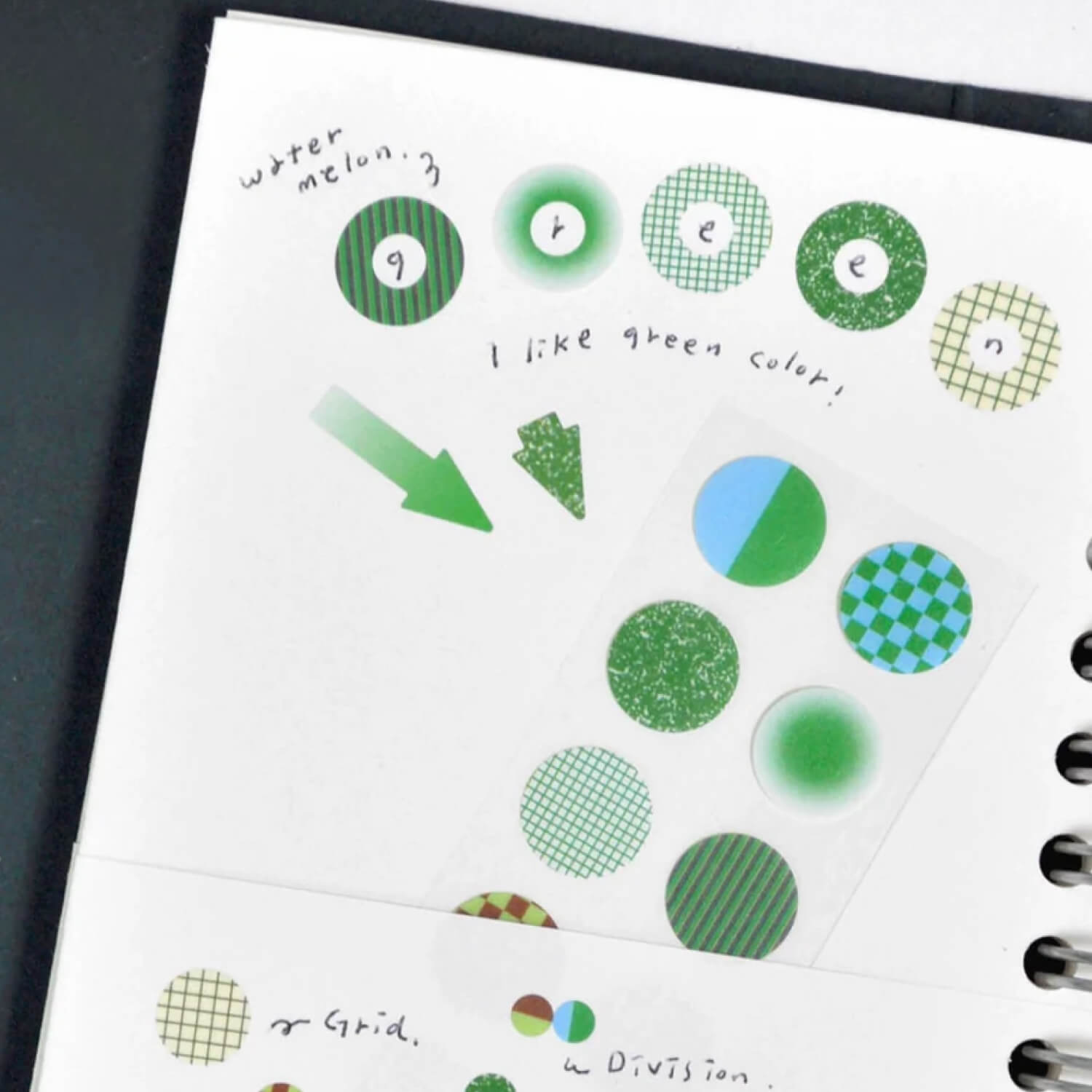 Flagg Roll Masking Label – Ring & Dot (Pattern)
