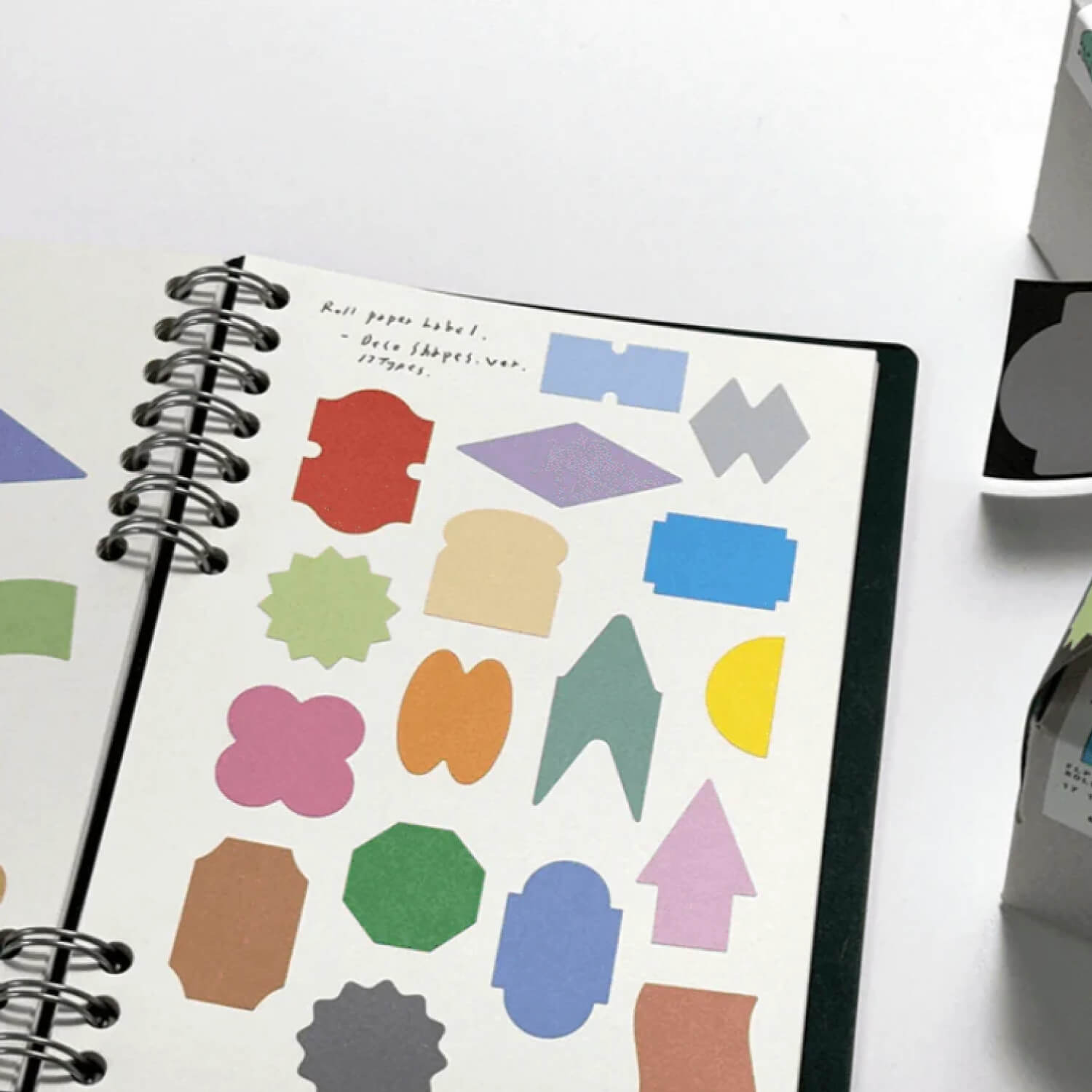Flagg Roll Paper Label – Deco Shape Ver.