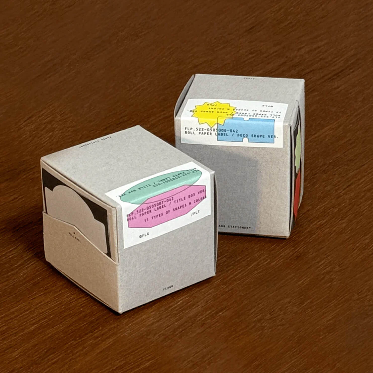 Flagg Roll Paper Label – Deco Shape Ver.