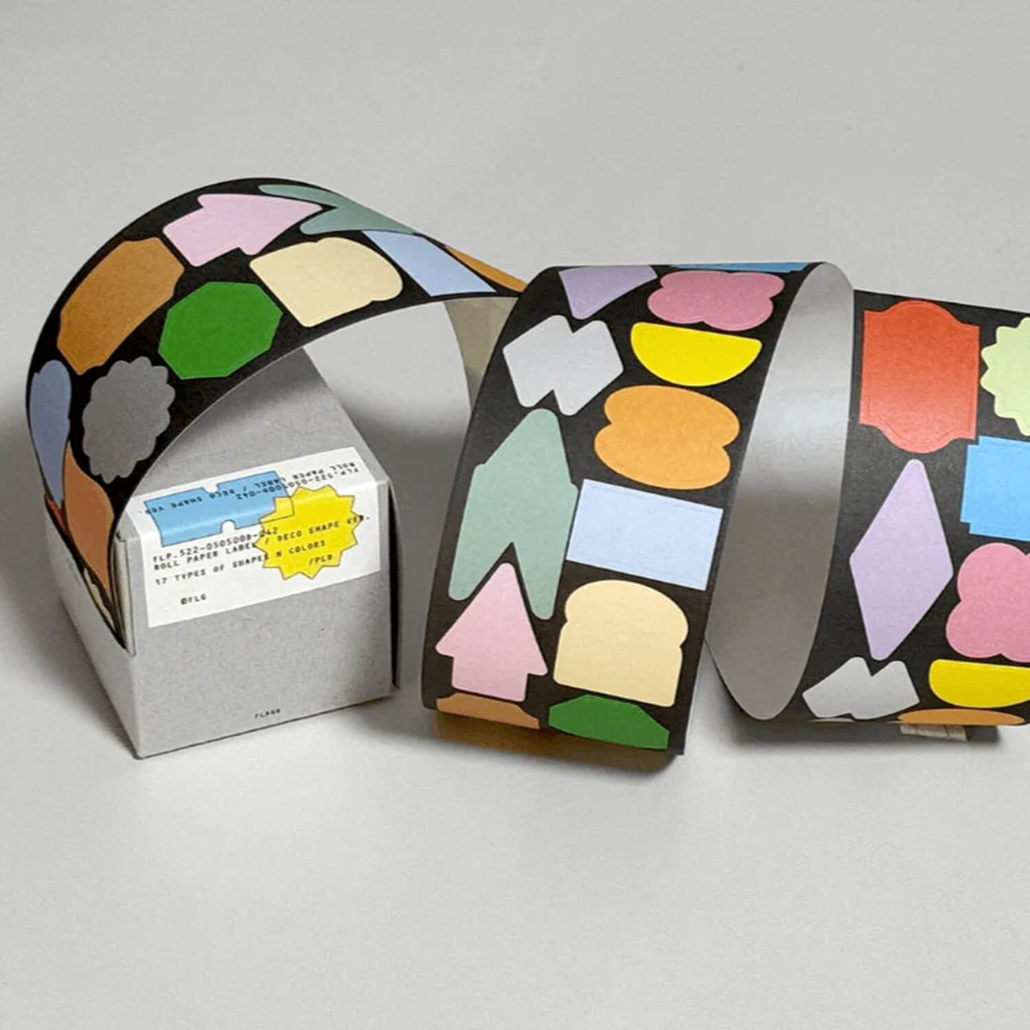Flagg Roll Paper Label – Deco Shape Ver.