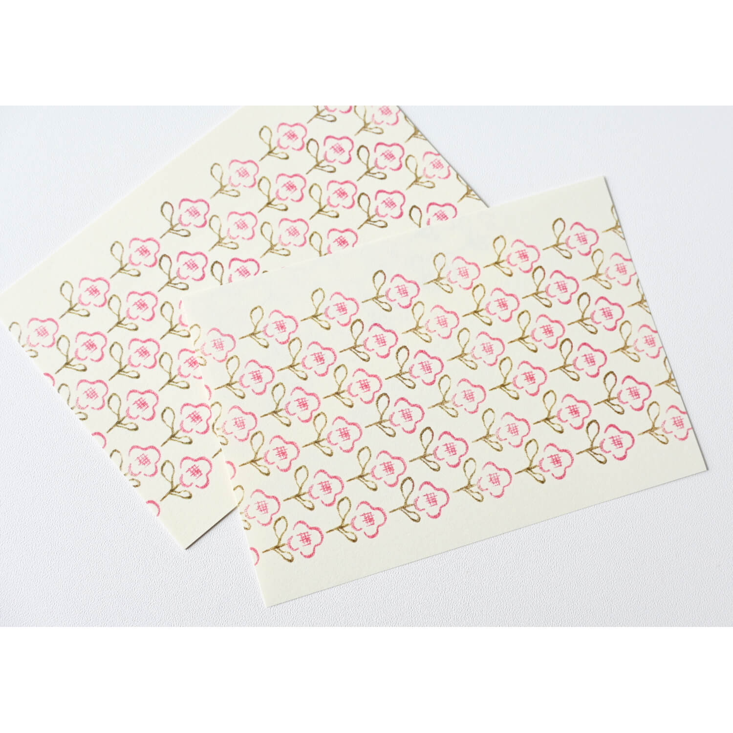Flower Stamp Memo Pad – Mischievous Flowers