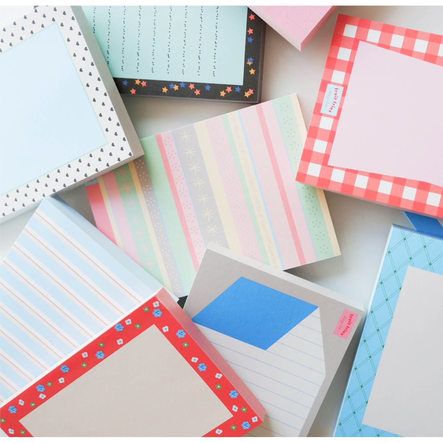 Fruit Fries Free Memo Pad - Assorted Designs