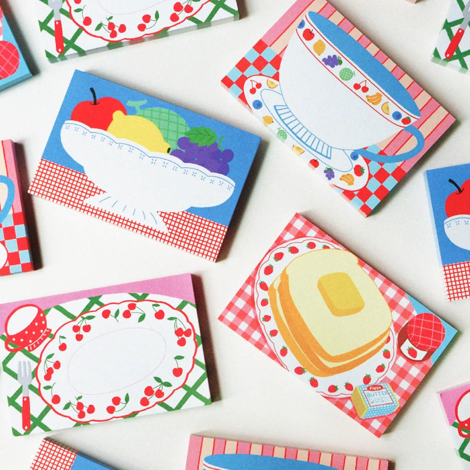 Fruit Fries Fruit Tableware Memo Pad