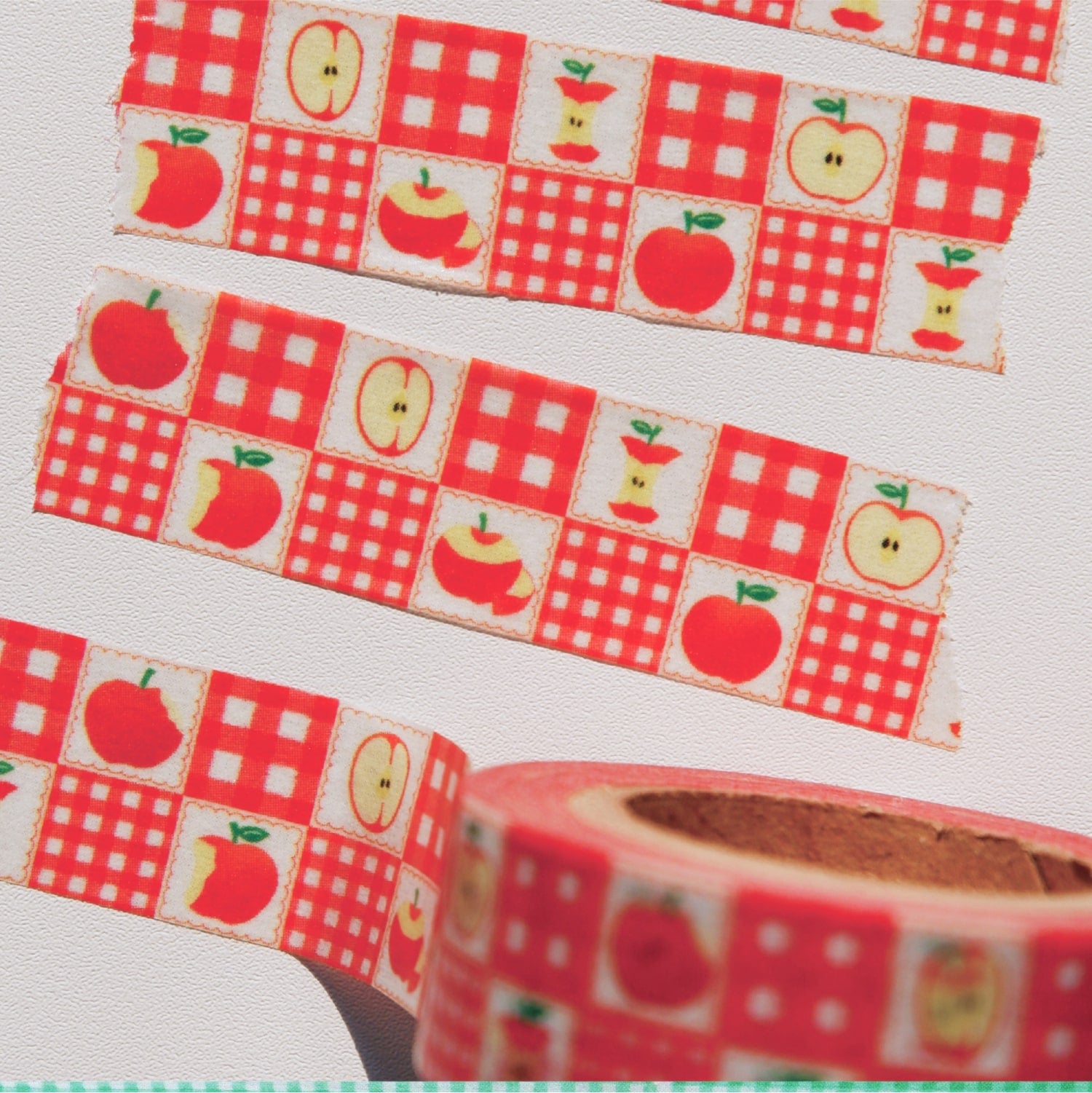 Fruit Fries Masking Tape - Apple Picnic