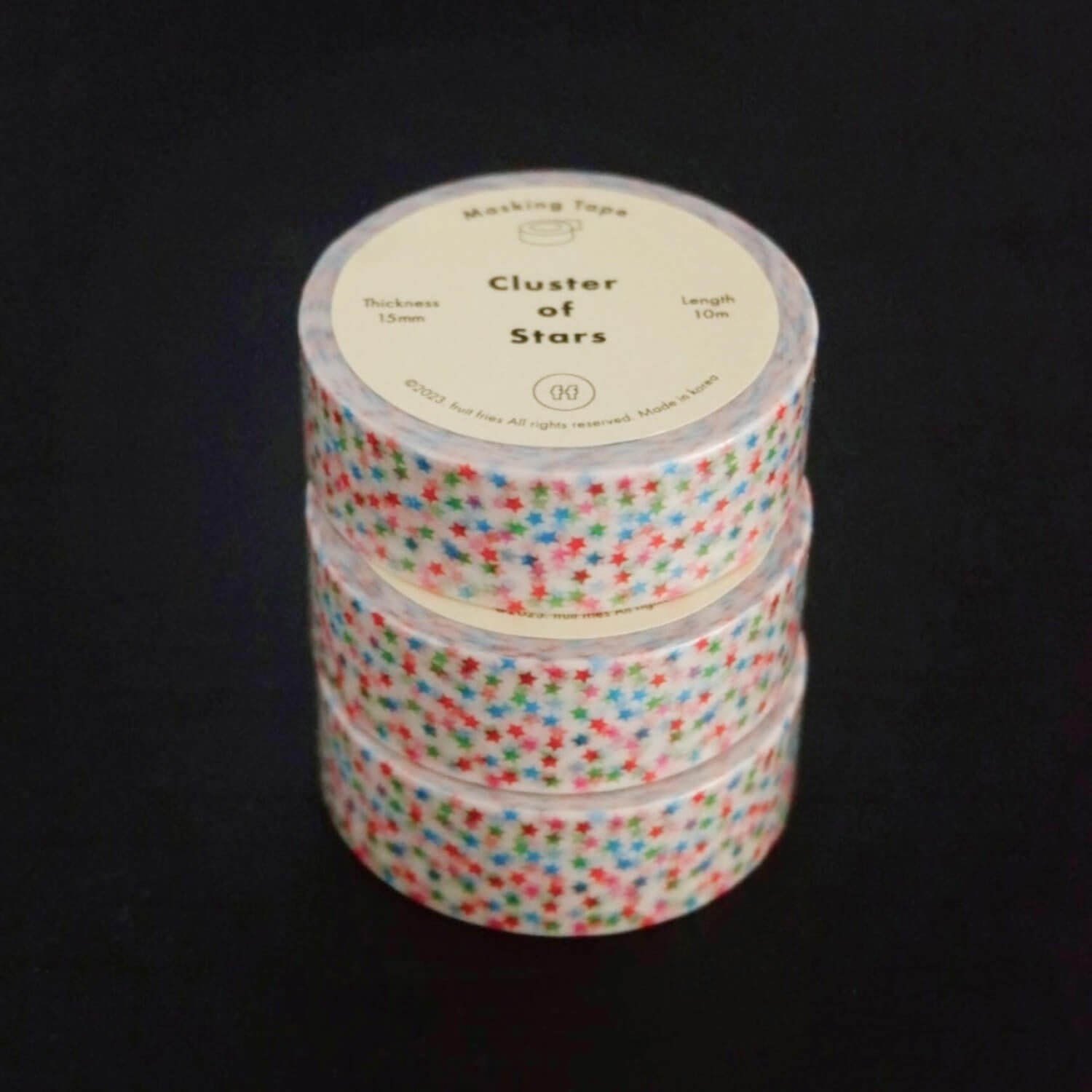 Fruit Fries Masking Tape - Cluster of Stars