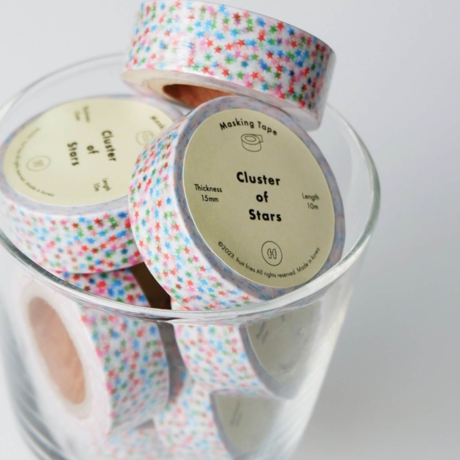Fruit Fries Masking Tape - Cluster of Stars