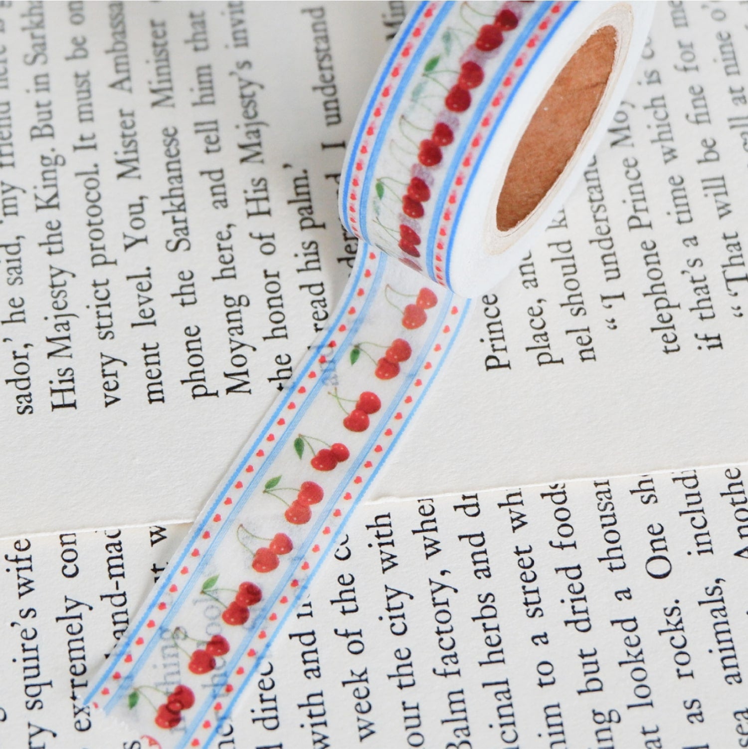 Fruit Fries Masking Tape - Lovely Cherry