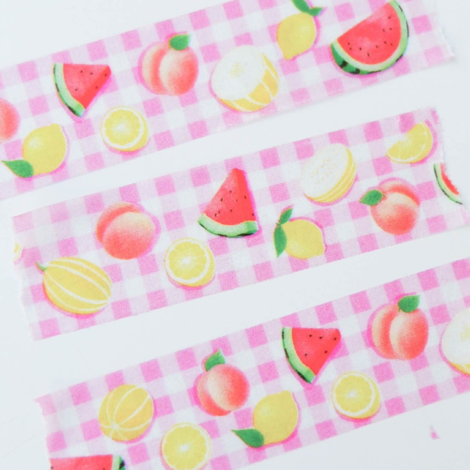 Fruit Fries Masking Tape - Pink Summer Fruits