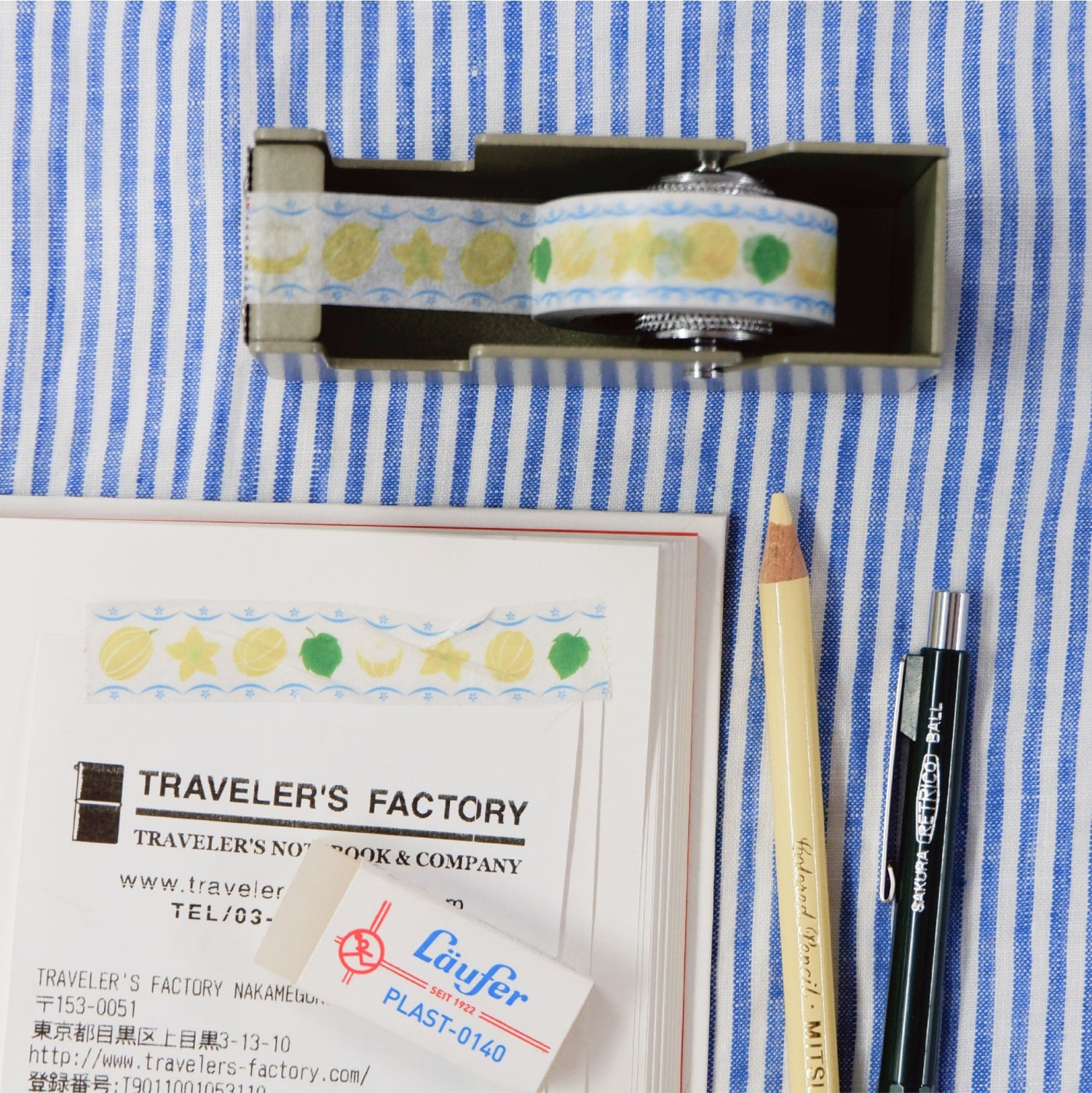 Fruit Fries Masking Tape - Summer Fruit Melon
