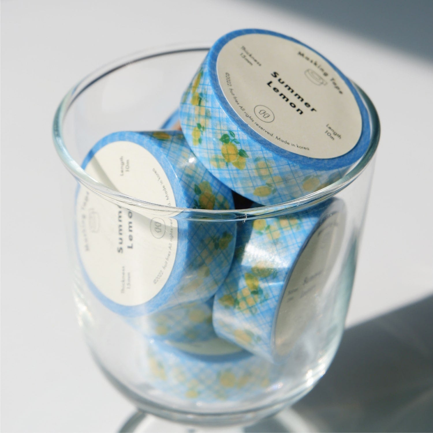 Fruit Fries Masking Tape - Summer Lemon
