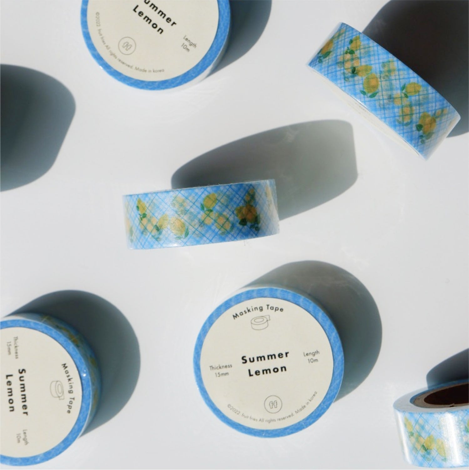 Fruit Fries Masking Tape - Summer Lemon
