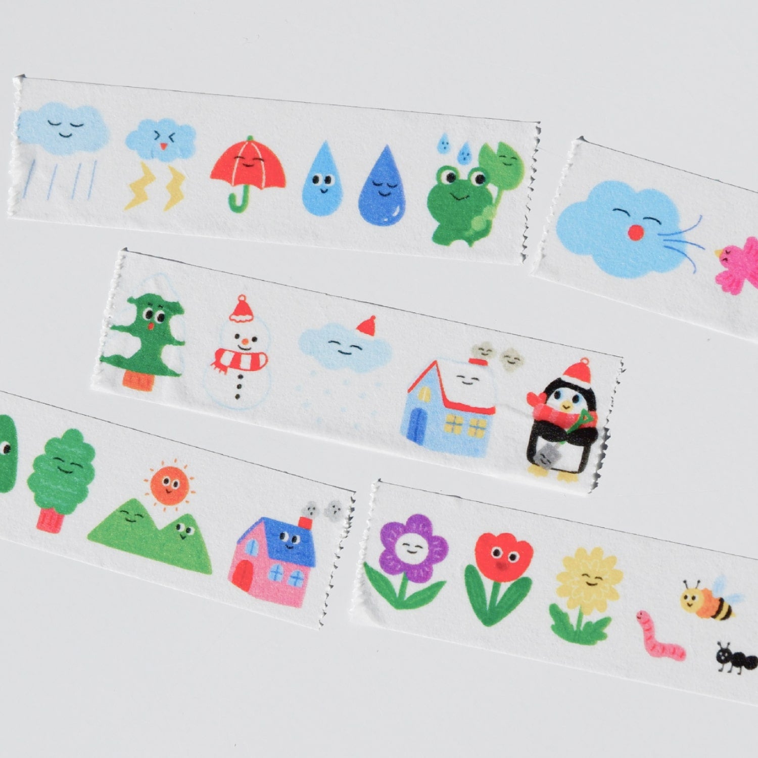 Fruit Fries Masking Tape - Today's Weather