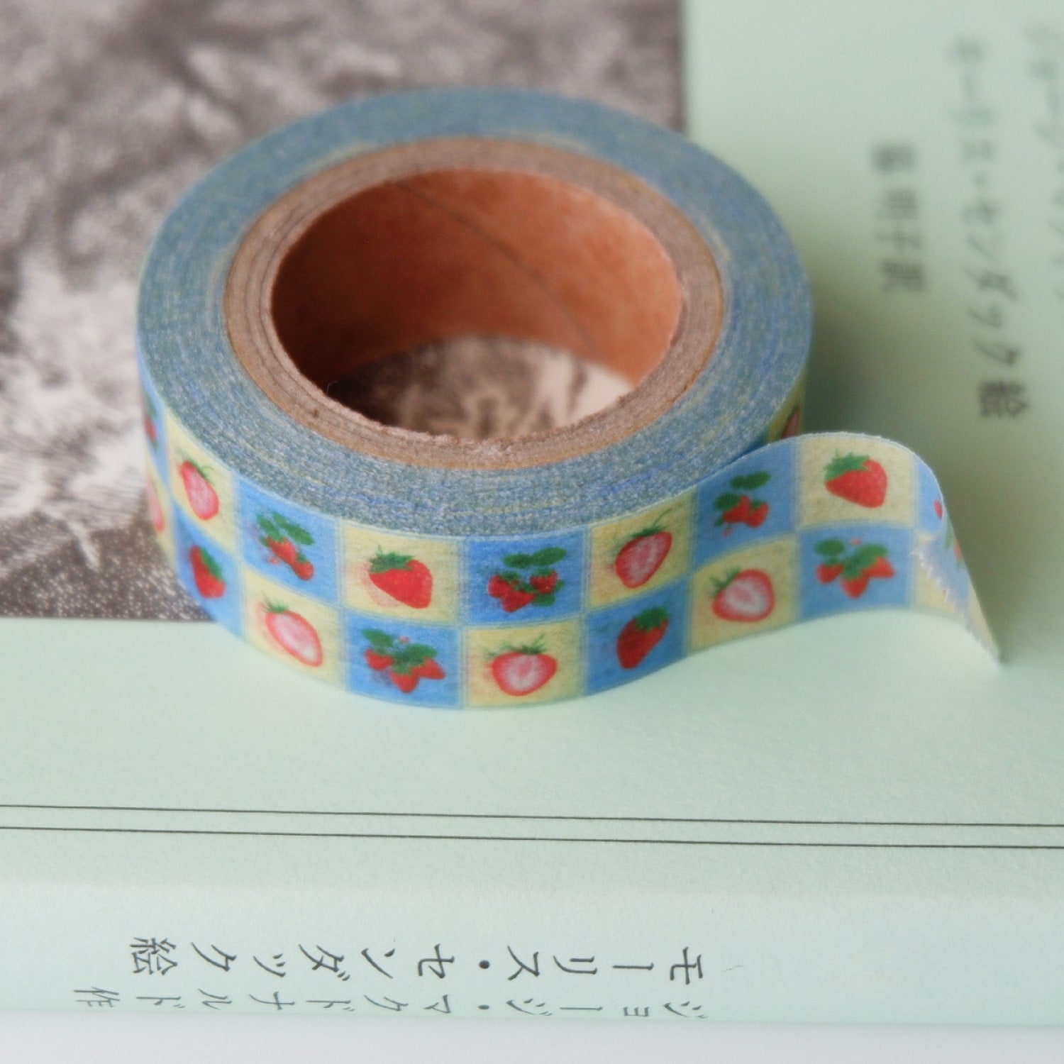 Fruit Fries Masking Tape - Vintage Strawberry