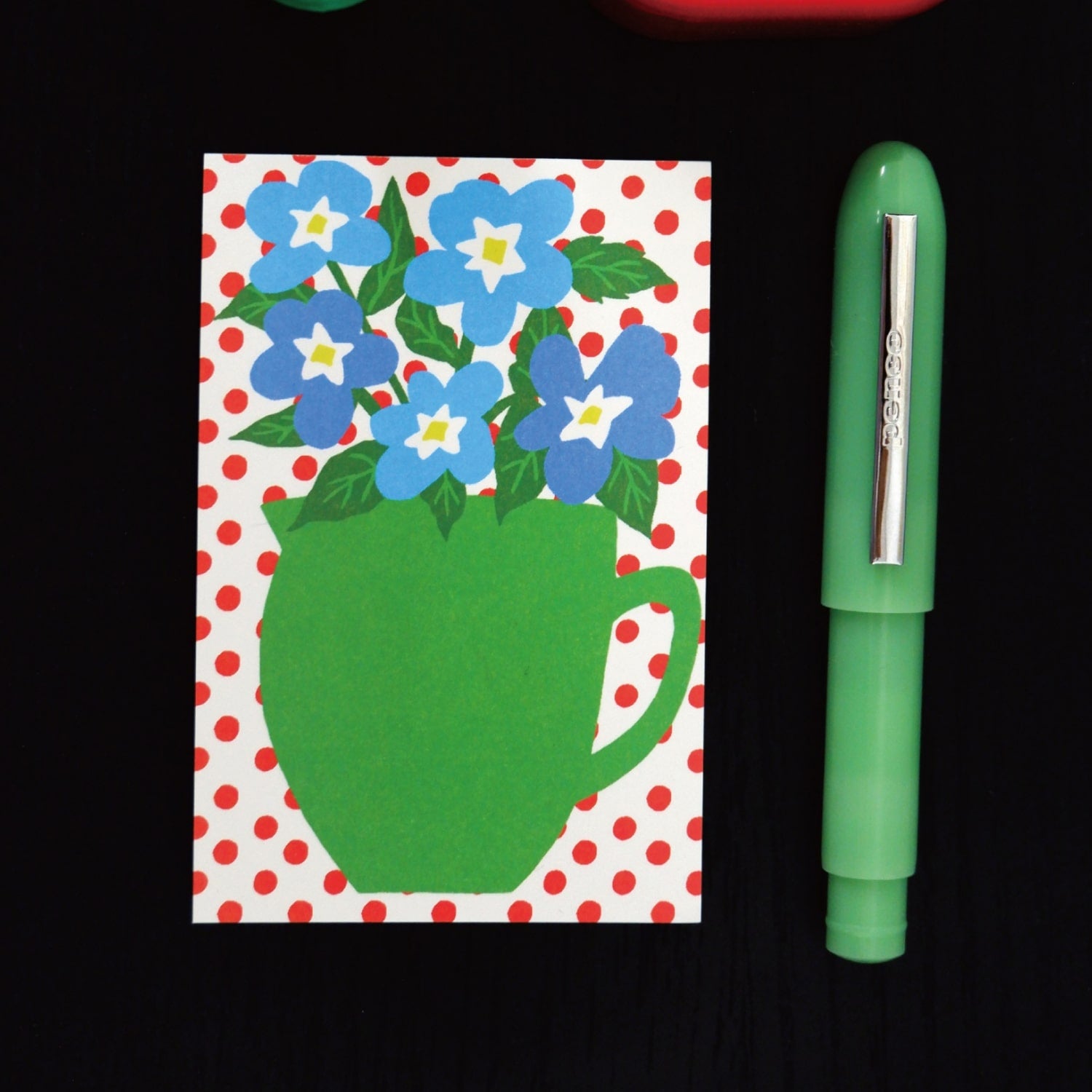 Fruit Fries Vase of Bloom Memo Pad