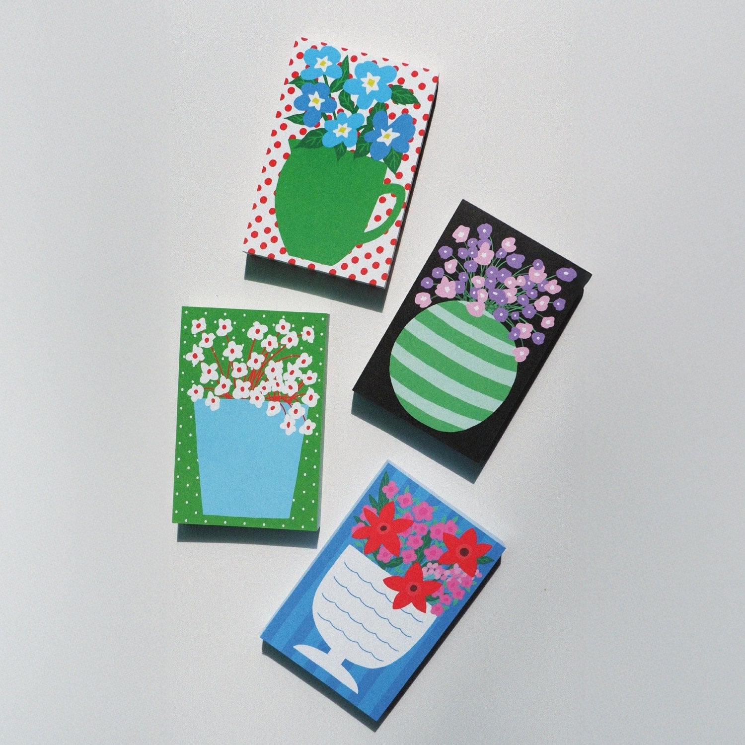 Fruit Fries Vase of Bloom Memo Pad