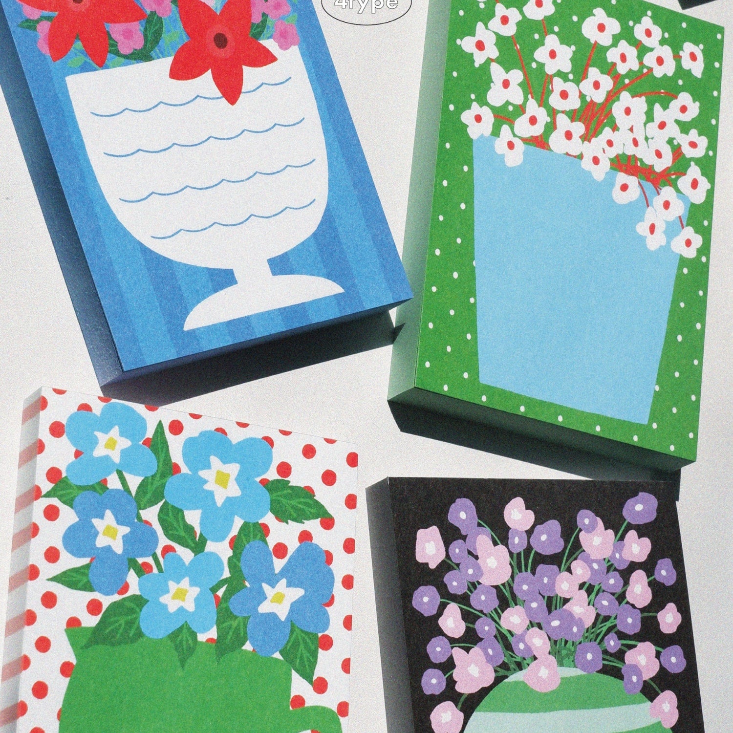 Fruit Fries Vase of Bloom Memo Pad