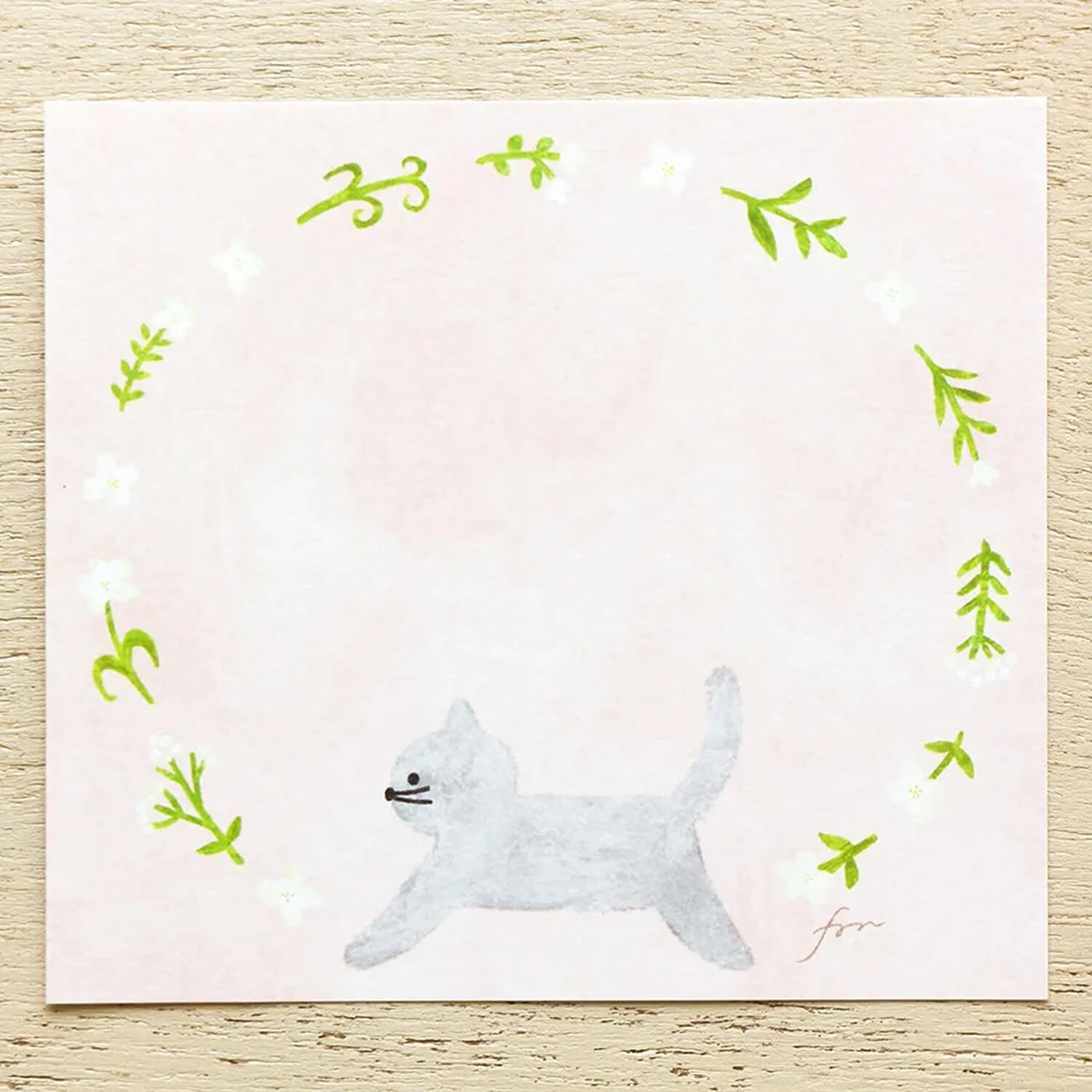Fukuoka Mariko Memo Block – Meow