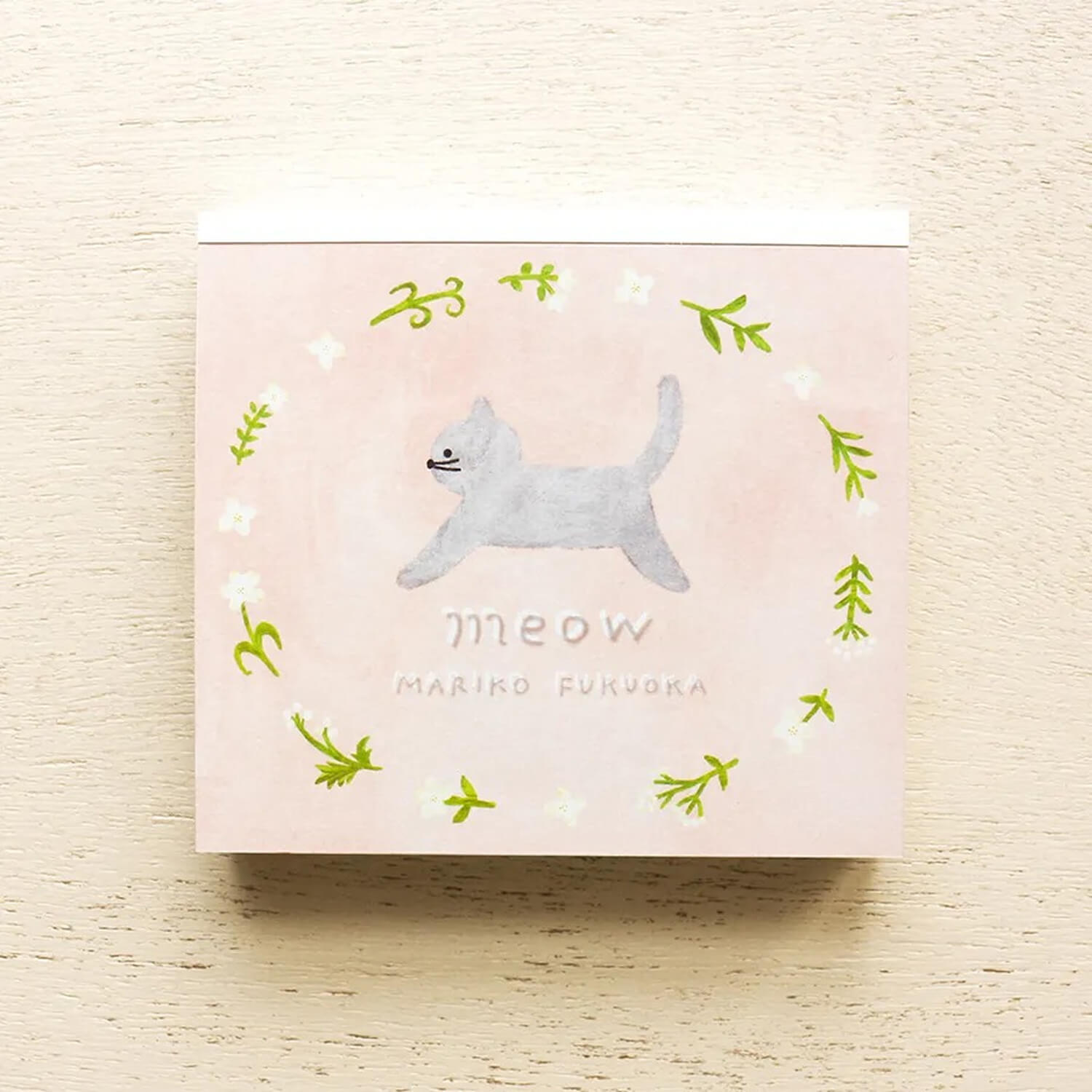 Fukuoka Mariko Memo Block – Meow