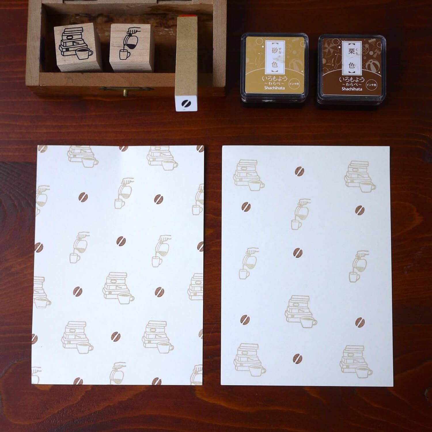 Fukuwake Mini Stamp – Coffee Bean