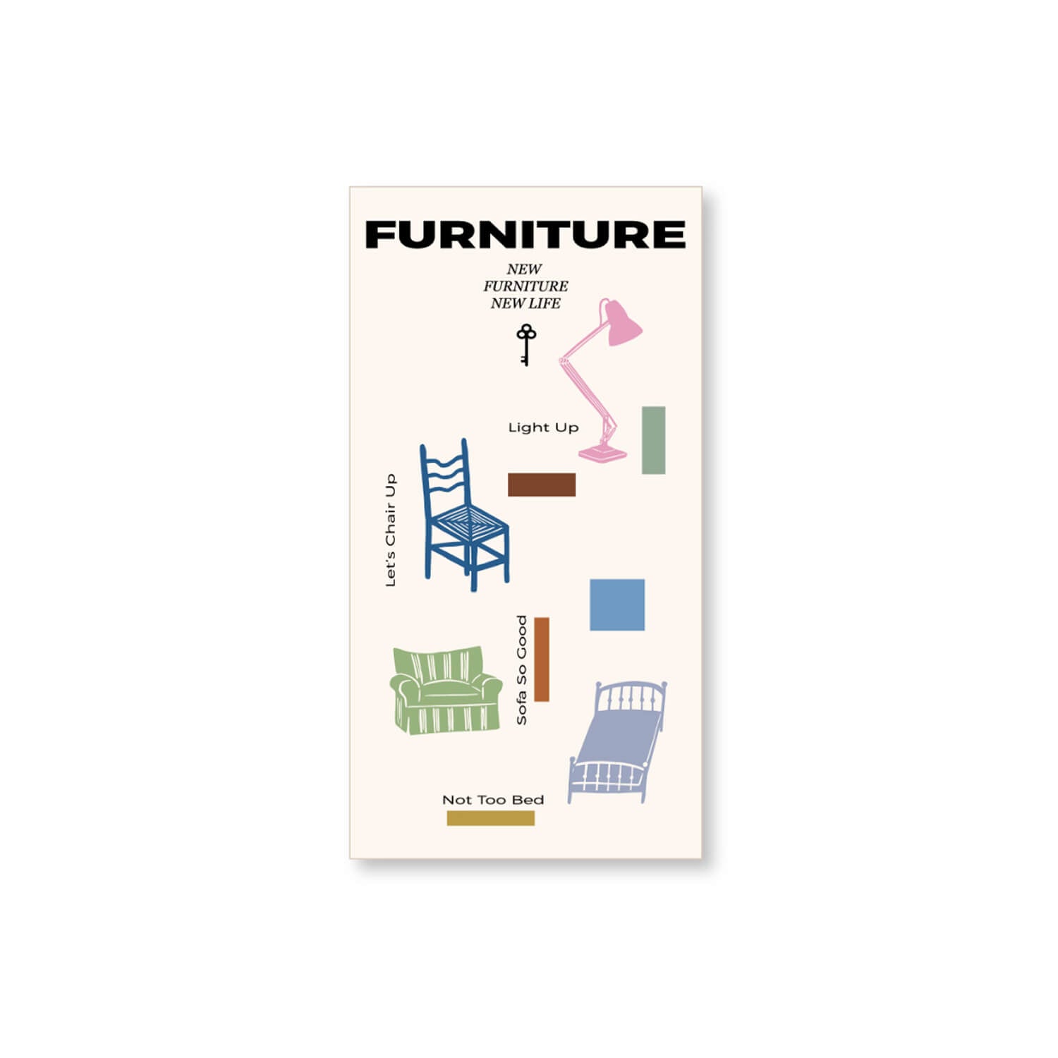 Square Studio Furniture Collection - Traveler's Notebook Inserts