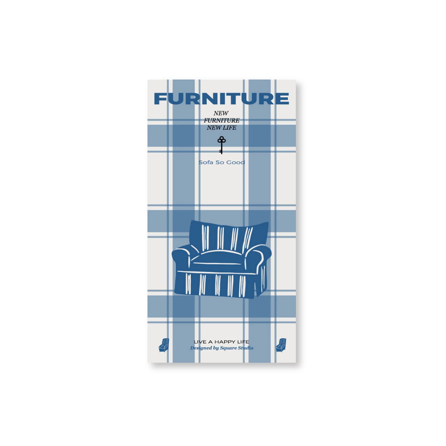 Square Studio Furniture Collection - Traveler's Notebook Inserts