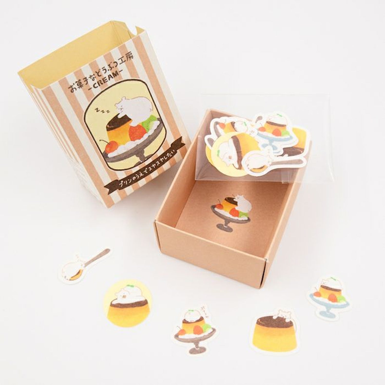 Furukawa Shiko Flake Stickers Box – Bear Sweets Atelier